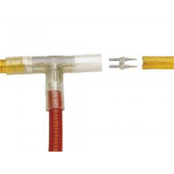 Lichtslang Aansluitpen 13Mm 2x Pin Doorverbinder Tweedraads Lichtslang