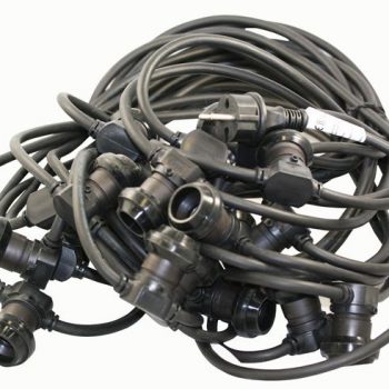 Prikkabel Complete Set 100meter lampafstand 1meter Incl 100 Lamphouders