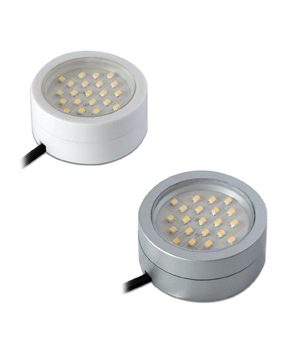 Meubelspot Led Inbouw en Opbouw R2Cled240-01 Wit 2W Ww Incl Driver 1.5M R64 H32