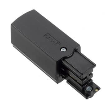 Nordic 3-Fase Spanningsrail xts 11-2 Aansluitstuk Rechts Zwart