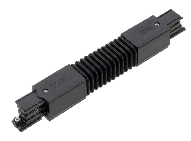 Nordic 3-Fase Spanningsrail xts 23-2 Flexible Bocht Zwart