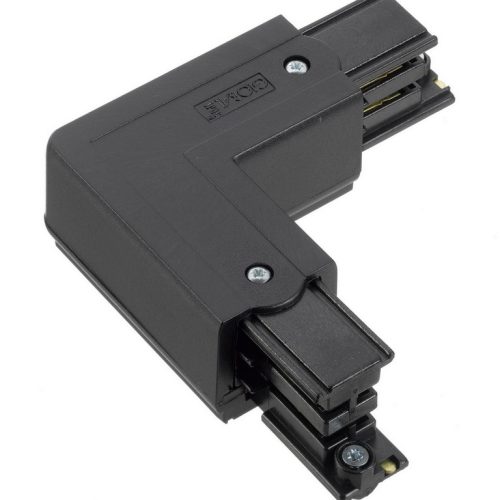 Nordic 3-Fase Spanningsrail Xts 35-2 L Connector Buitenzijde Zwart