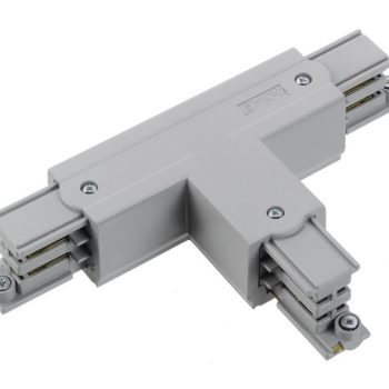 Nordic 3-Fase Spanningsrail xts 37-1 T Connector Binnenzijde Links Alu