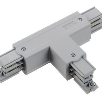 Nordic 3-Fase Spanningsrail xts 39-1 T-Connector Buitenzijde Links Alu