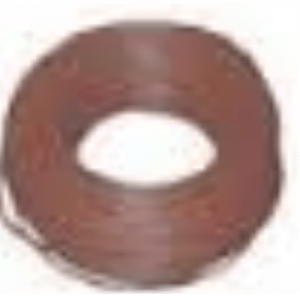 Montagesnoer 1x0.75mm2 Bruin rol van 100meter - Afbeelding 3
