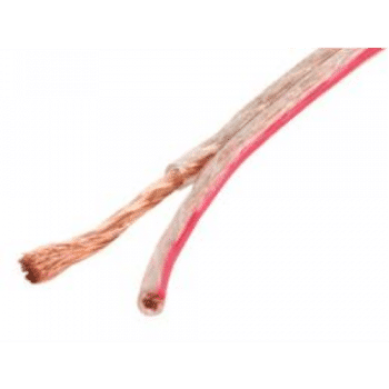 Haspel Luidspeakersnoer Lsp 2x2.5Mm Transparant100Mtr 1-0934