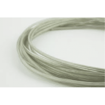 Montagesnoer 1x0.5 Transparant 100Mtr