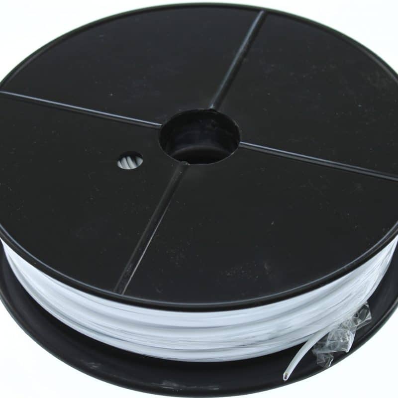 TBT Telefoon Kabel Ovaal Modulair 4 Aderig Wit 100Mtr Ring