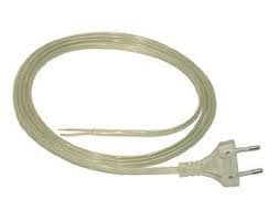 Bulkline Eurosnoer 2.0Mtr 2x0.75Mm Transparant