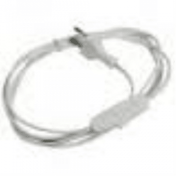 Greenline Eurosnoer Met Schakelaar 2.0Mtr 2x0.75Mm 120-80cm Wit