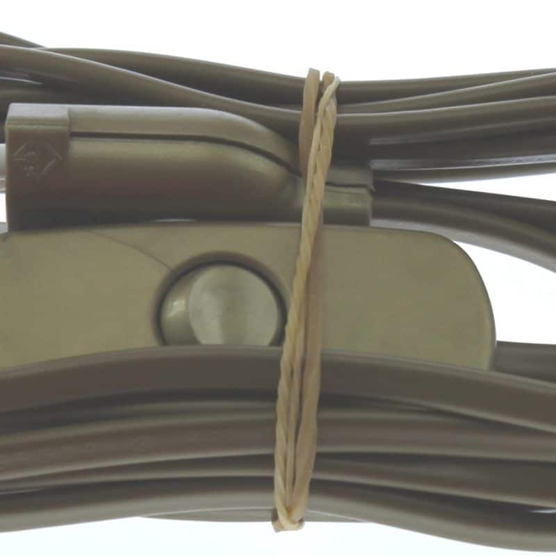 Greenline Eurosnoer Met Schakelaar 2.0Mtr 2x0.75Mm 120-80cm Goud