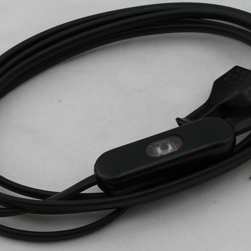 Bulkline Eurosnoer Met Dimmer 2.0Mtr 5-60W 120x80 Zwart