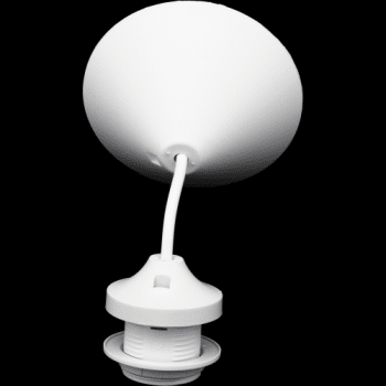 Snoerpendel Met Lamphouder E27 70Cm 2x0.75Mm Wit