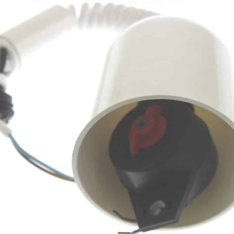 Trekpendel Zonder Lamphouder E27 2x0.75Mm Wit Max 4.5Kg