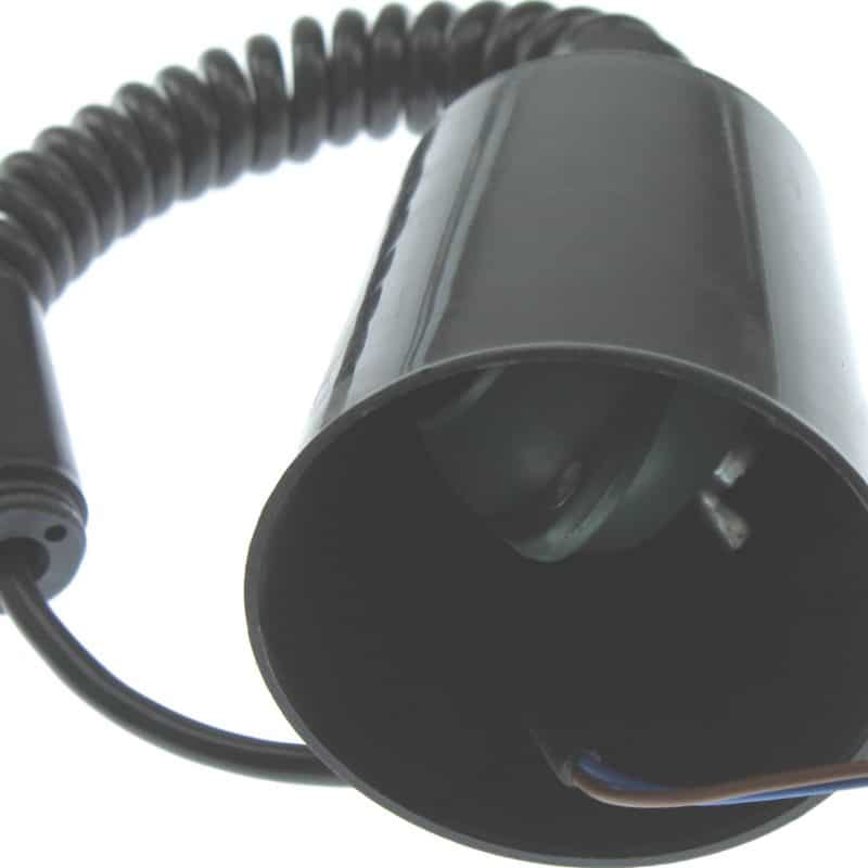 Trekpendel Zonder Lamphouder E27 2x0.75Mm Zwart Max 4.5Kg