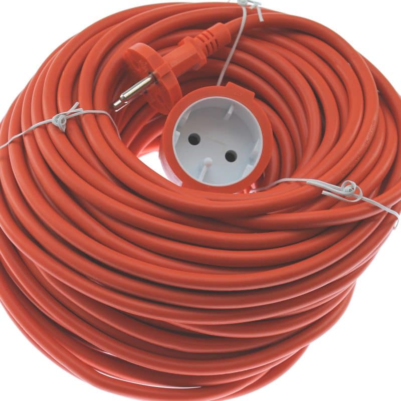 Tuinkabel Tuinsnoer 2x1.0Mm 33.0Mtr Oranje