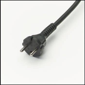 Greenline Gereedschapsnoer 2x1.5Mm 5.0Mtr Zwart