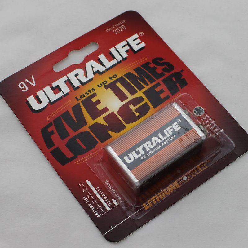 Lithiumcel Batterij 9Volt Slm9V