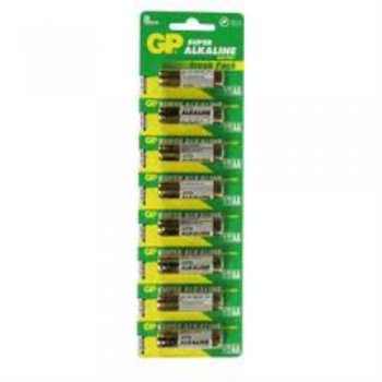 G.P Batterij Alkaline Ultra LR06 Penlite 1.5V Pak8