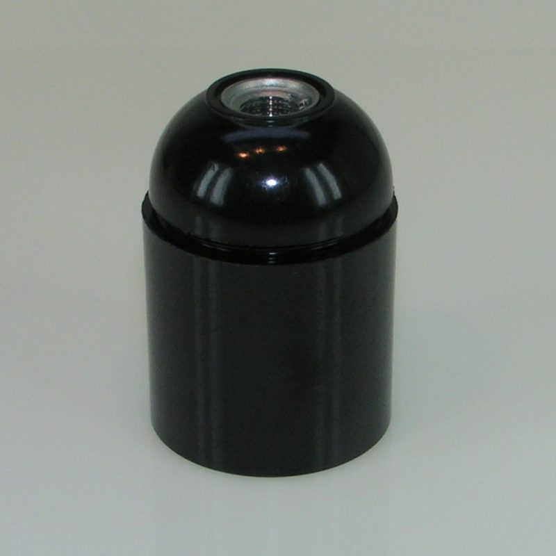 Lamphouder Fitting E27 Glad Zwart