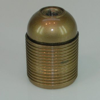 Lamphouder Fitting E27 Buitendraad Goud