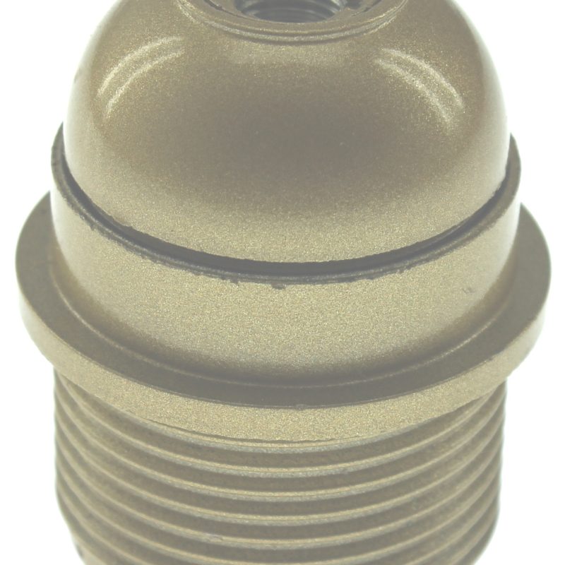 Lamphouder Fitting E27 Half Hoog Goud