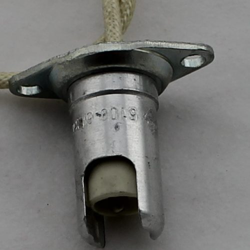 Lamphouder Halogeenlamp Fitting 2-Kneeps R7S Siv75 25 Met Kraag en Draad 20Cm 9695