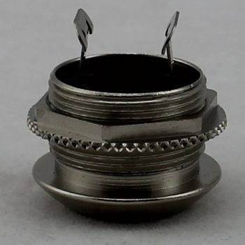 Lamphouder Halogeenlamp Fitting G9. Metalen Moer met Ring M20.6x1