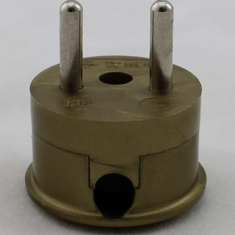 Stekker Haaks Goud Kaiser 599