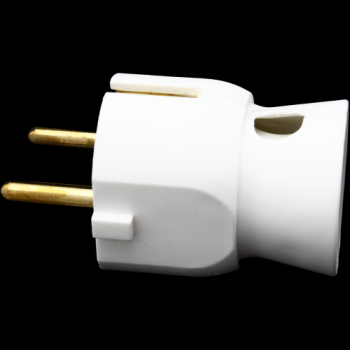 Stekker Ra Legrand Haaks Wit