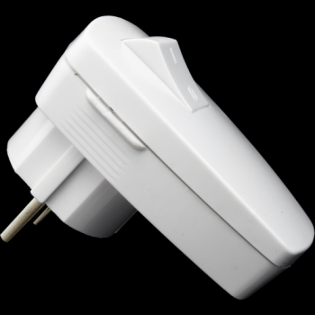 Stekker Ra Met Schakelaar Emp100Swl Wit 16A