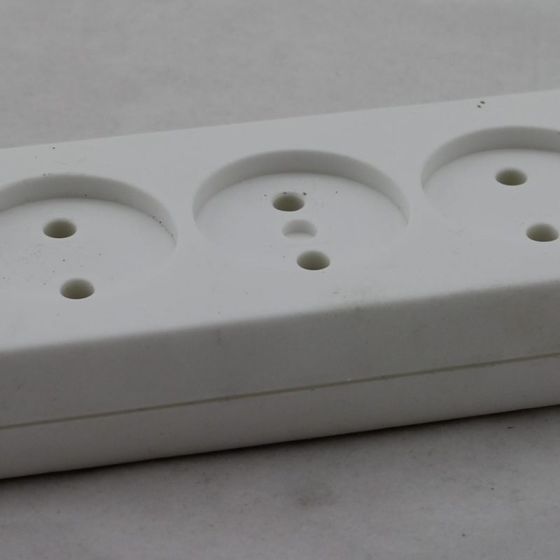 Holter Tafelcontactdoos Tcd 5-Voudig Wit