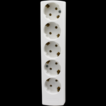 Kaiser Tafelcontactdoos Tcd 5-Voudig Ra Wit Lang 45Gr 1065