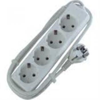 Tafelcontactdoos Tcd 4-Voudig Wit
