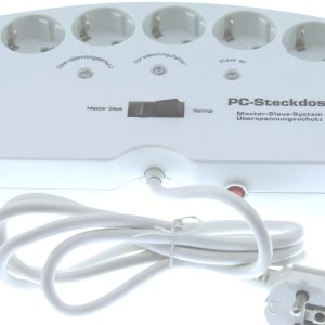 Tafelcontactdoos Tcd 8-Voudig Ra Mst 6xra 2xeuro Overspbeveiliger Phone Fax