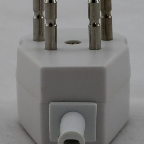 Telefoon Doorvoerstekker Wit