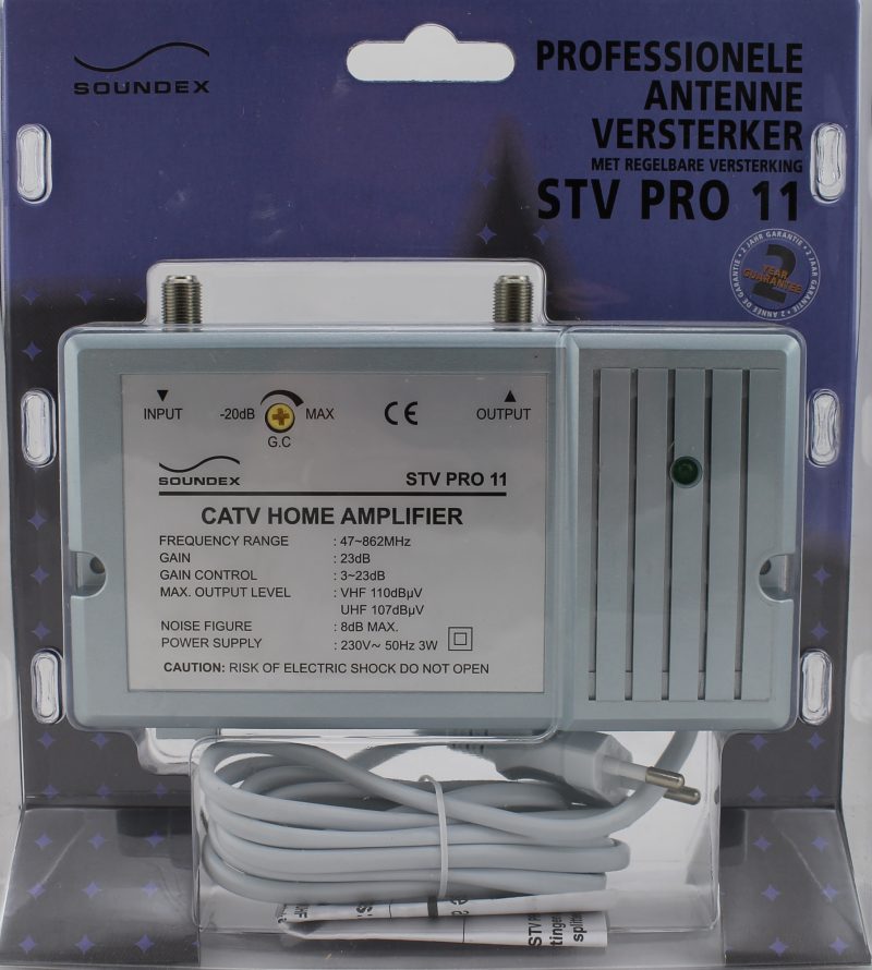 Soundex Coax Versterker Stvpro11 Prof