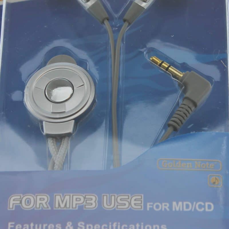 Mp3 Powercord Oortjes Oordopjes Headphone