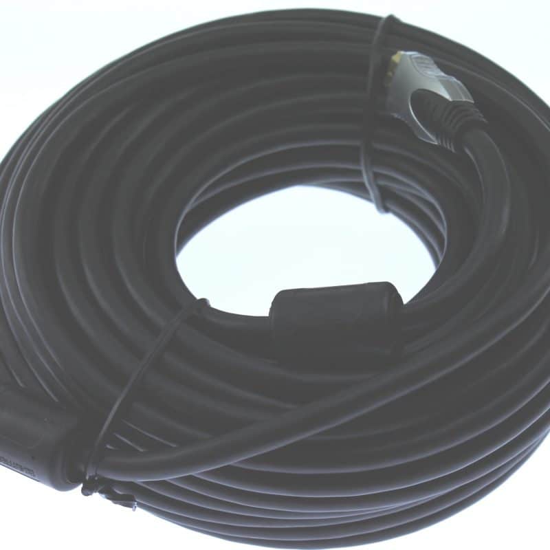 Hdmi Kabel 20.0Mtr 1.4 High-End H5618 Hdmi-Male Naar Hdmi-Male Met Ferrie