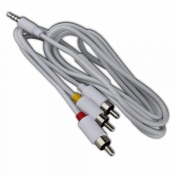 A-Dapt T049 Audio-Videokabel Universeel 3.5Mm-3xtulp