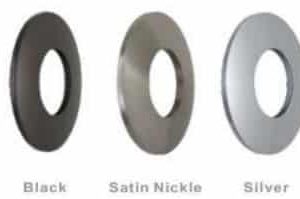 Puck Meubelspot Ledspot Losse Ring Geschuurd Chroom Ring for 7mm
