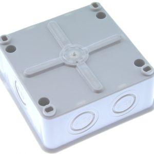 Jsl Kabeldoos 100x100x55Mm Met 3 Wartels en 3 Wartelmoeren Pg16 Ref 222-C - Afbeelding 3