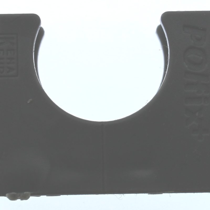Polfix Klemblok 3/4 19Mm voor installatiebuis Grijs Verpakt Per/100st Prijs is per stuk
