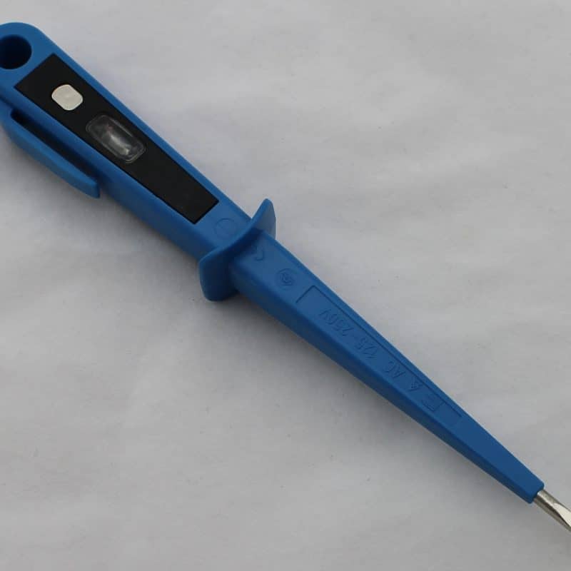 Spanningzoeker Groot Blauw Per Stuk