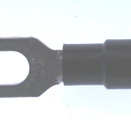 Klemko Kabelschoen Vork 5.0Mm Zwart Recht A-4050Gs