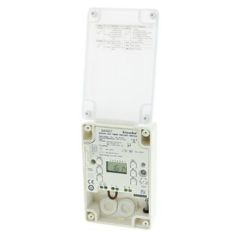 Klemko 840007 Schemerschakelaar Lightguard Kl Opbouw 230V 10A Lux Instelbaar Tijdklok Inclusief Weekprogramma (Potentiaalvrij) en Dcf
