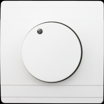 Dimmer Inbouw Voor Spaarlampen El-Eco Dim Max.100W Met Afdekplaat