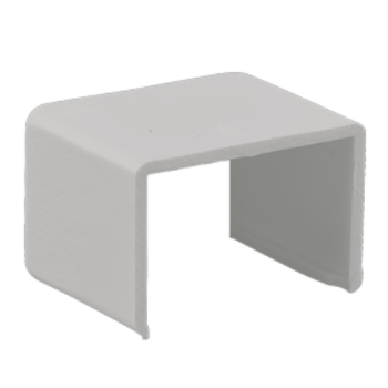 Canaline Plakgoot Kabelgoot Koppelstuk 10x10Mm Wit Bls2 916910