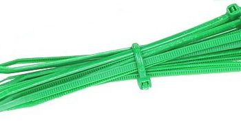 Bundelbandjes Kabelbinders Tyraps 4.8x200 Per 100St Groen