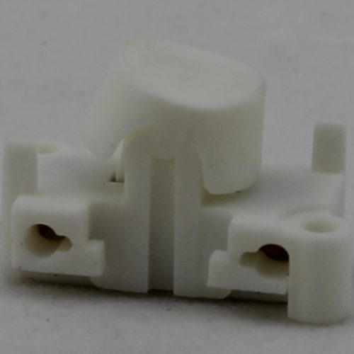 Inbouw Wipschakelaar Ronde Knop Wit